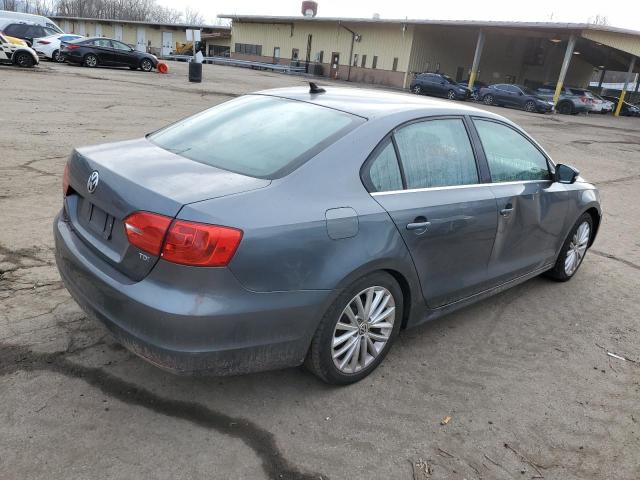 3VWLL7AJ8DM352229 - 2013 VOLKSWAGEN JETTA TDI GRAY photo 3