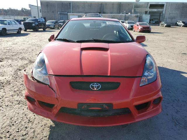 JTDDR32T640169882 - 2004 TOYOTA CELICA GT RED photo 5