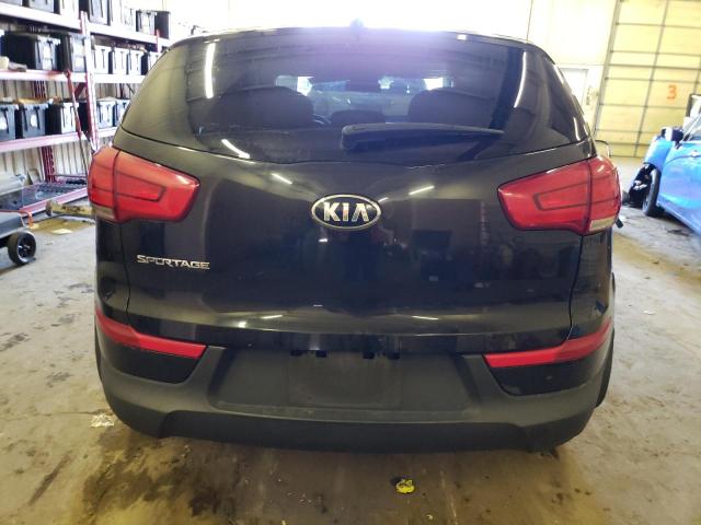 KNDPBCAC3F7762760 - 2015 KIA SPORTAGE LX BLACK photo 6