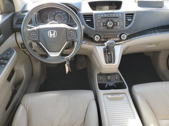 JHLRM3H76CC012125 - 2012 HONDA CR-V EXL GRAY photo 8