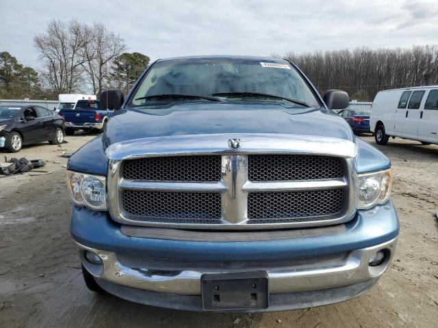 3D7HU18N32G197893 - 2002 DODGE RAM 1500 BLUE photo 5