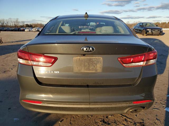 KNAGT4L38G5073498 - 2016 KIA OPTIMA LX CHARCOAL photo 6