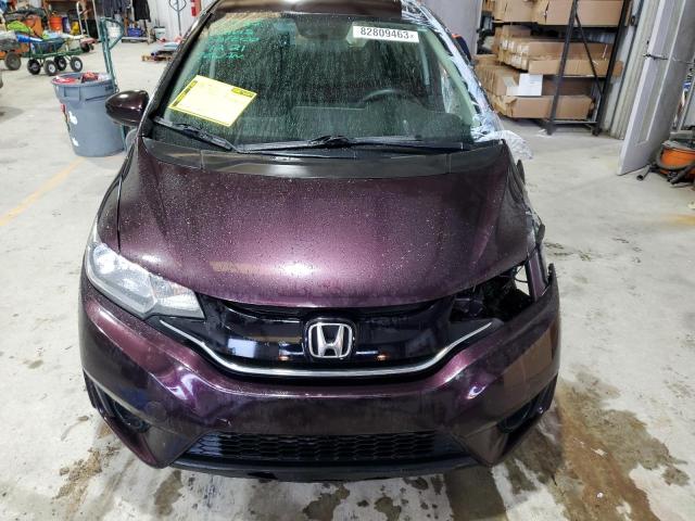 JHMGK5H7XGX032767 - 2016 HONDA FIT EX PURPLE photo 5