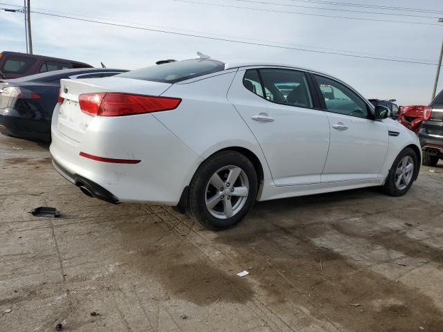 5XXGM4A73EG273560 - 2014 KIA OPTIMA LX WHITE photo 3