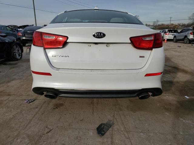 5XXGM4A73EG273560 - 2014 KIA OPTIMA LX WHITE photo 6