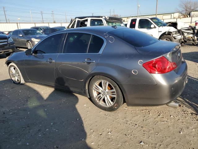 JN1CV6AP9AM402559 - 2010 INFINITI G37 BASE GRAY photo 2