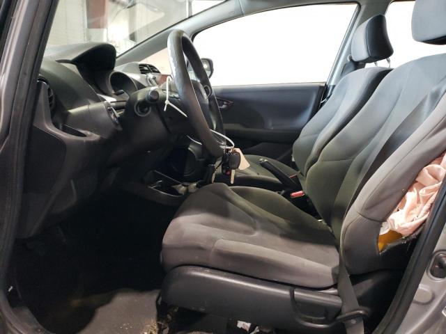 JHMGE87239S069707 - 2009 HONDA FIT GRAY photo 7