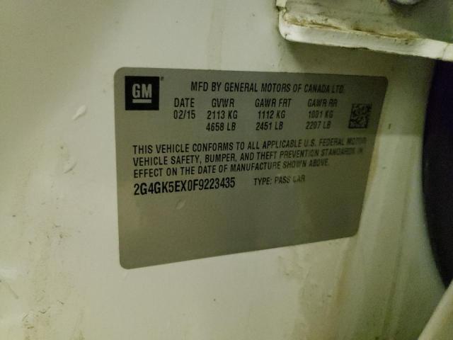 2G4GK5EX0F9223435 - 2015 BUICK REGAL 米色 照片 13