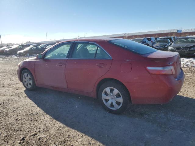 4T1BE46K07U159691 - 2007 TOYOTA CAMRY CE RED photo 2