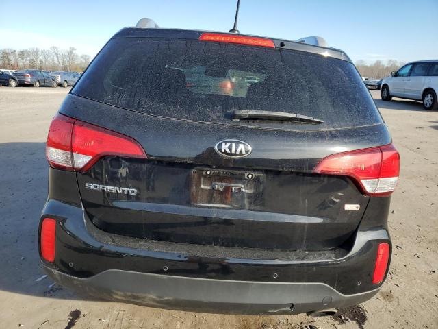 5XYKT3A63FG661724 - 2015 KIA SORENTO LX BLACK photo 6