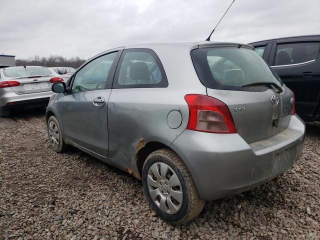 JTDJT923085189450 - 2008 TOYOTA YARIS SILVER photo 2