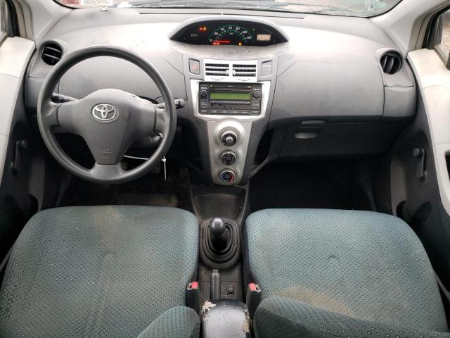 JTDJT923085189450 - 2008 TOYOTA YARIS SILVER photo 8