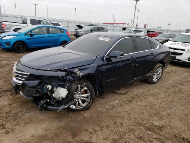 2G1105S37H9178748 - 2017 CHEVROLET IMPALA LT BLUE photo 1