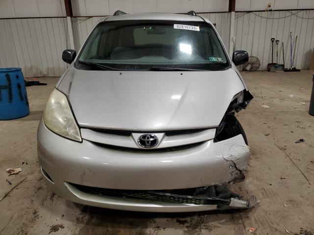 5TDZA23C96S481278 - 2006 TOYOTA SIENNA CE SILVER photo 5