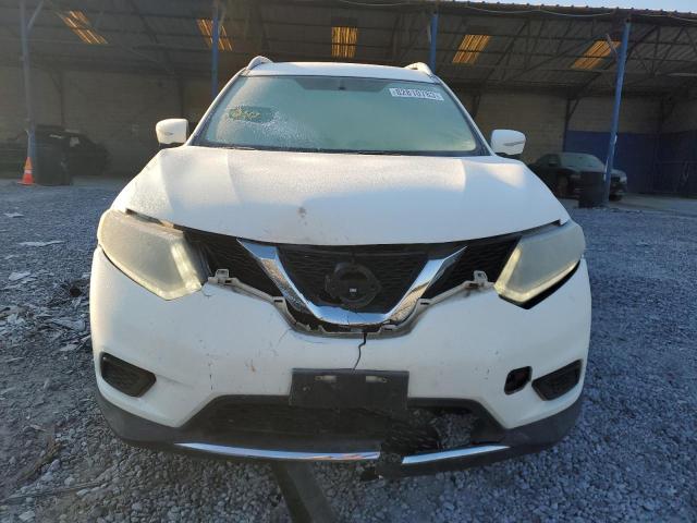 5N1AT2MV4EC777649 - 2014 NISSAN ROGUE S WHITE photo 5