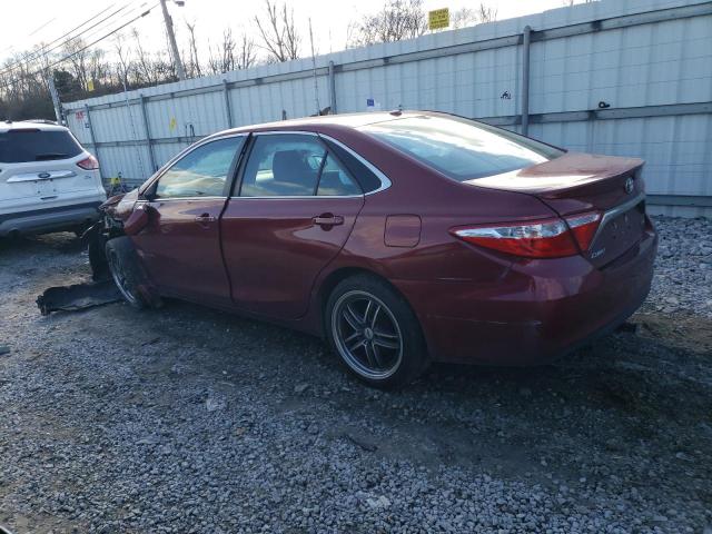 4T1BF1FK8FU930540 - 2015 TOYOTA CAMRY LE RED photo 2