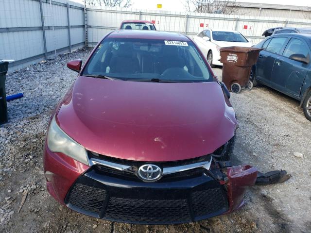 4T1BF1FK8FU930540 - 2015 TOYOTA CAMRY LE RED photo 5