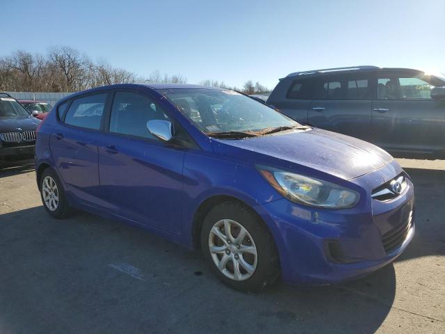 KMHCT5AE3CU032879 - 2012 HYUNDAI ACCENT GLS BLUE photo 4