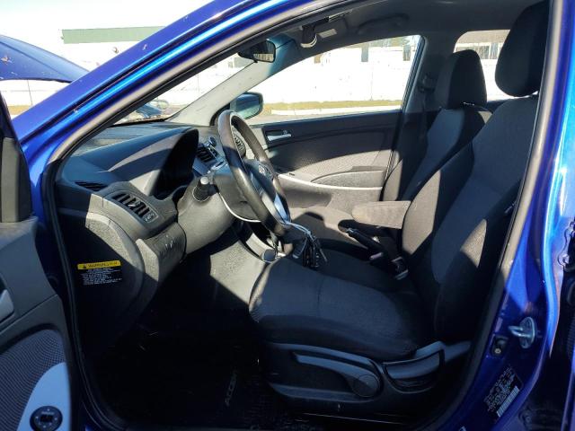 KMHCT5AE3CU032879 - 2012 HYUNDAI ACCENT GLS BLUE photo 7