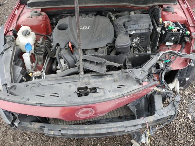 5XXGM4A76FG456954 - 2015 KIA OPTIMA LX RED photo 11