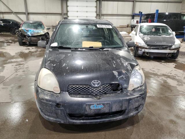 JTDKT123050086124 - 2005 TOYOTA ECHO BLACK photo 5