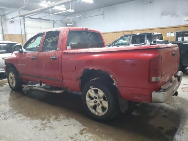 1D7HU18N62S663924 - 2002 DODGE RAM 1500 RED photo 2