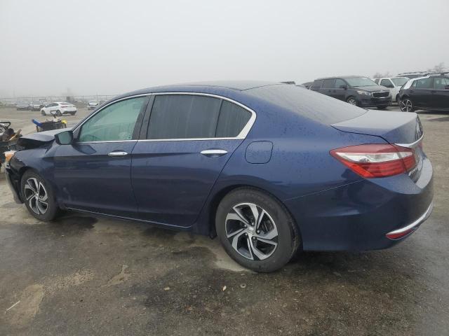 1HGCR2F36GA085108 - 2016 HONDA ACCORD LX BLUE photo 2