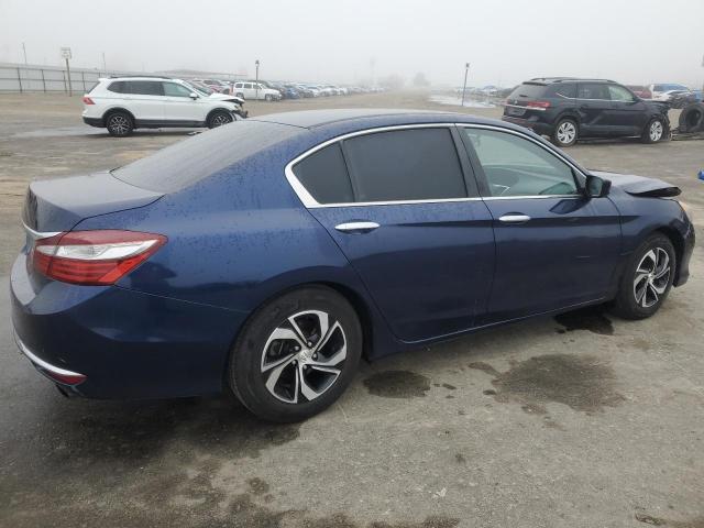 1HGCR2F36GA085108 - 2016 HONDA ACCORD LX BLUE photo 3