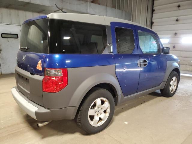 5J6YH28594L031849 - 2004 HONDA ELEMENT EX BLUE photo 3