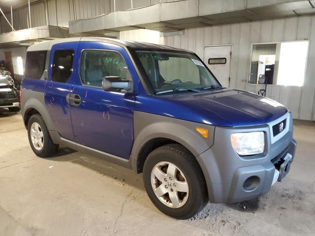 5J6YH28594L031849 - 2004 HONDA ELEMENT EX BLUE photo 4