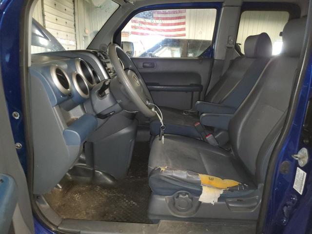 5J6YH28594L031849 - 2004 HONDA ELEMENT EX BLUE photo 7