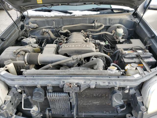 5TBRT34195S466221 - 2005 TOYOTA TUNDRA ACCESS CAB SR5 CHARCOAL photo 11