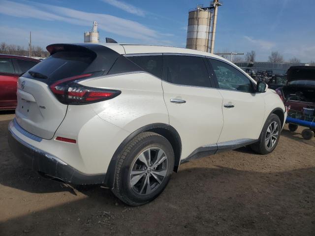 5N1AZ2AS4NC126028 - 2022 NISSAN MURANO S WHITE photo 3