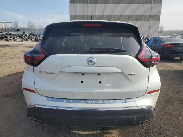 5N1AZ2AS4NC126028 - 2022 NISSAN MURANO S WHITE photo 6