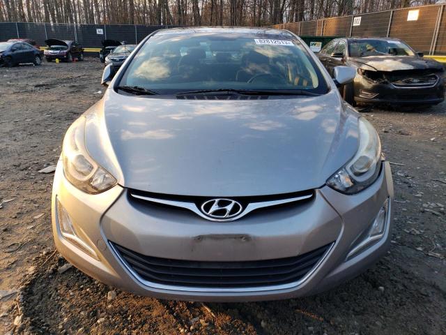 KMHDH4AE5FU456083 - 2015 HYUNDAI ELANTRA SE SILVER photo 5