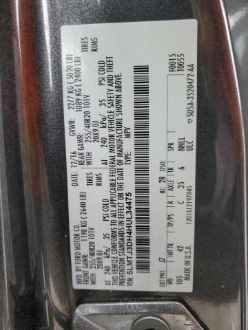 5LMTJ3DH4HUL34475 - 2017 LINCOLN MKC RESERVE Boz foto 13