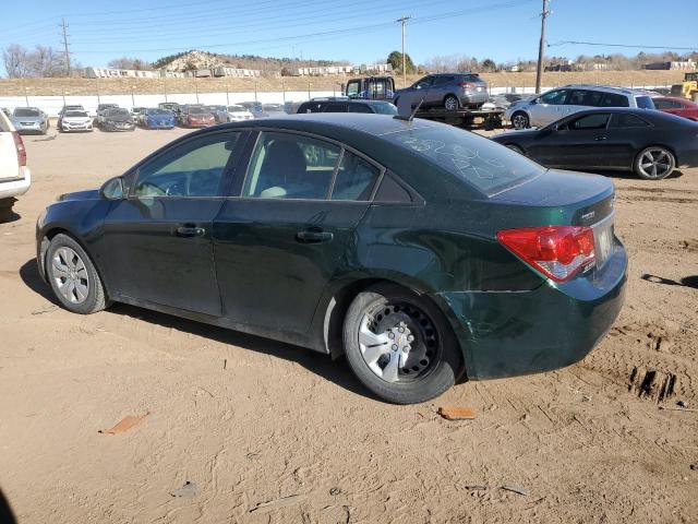 1G1PA5SH5E7213206 - 2014 CHEVROLET CRUZE LS GREEN photo 2