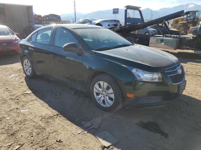 1G1PA5SH5E7213206 - 2014 CHEVROLET CRUZE LS GREEN photo 4