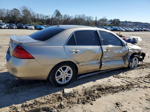 1HGCM56866A116268 - 2006 HONDA ACCORD EX BEIGE photo 3