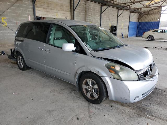 5N1BV28U08N116158 - 2008 NISSAN QUEST S SILVER photo 4