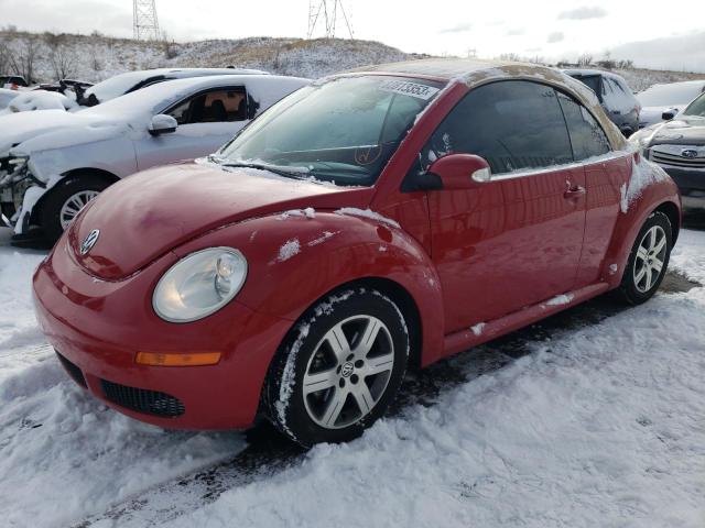 3VWRF31Y06M327609 - 2006 VOLKSWAGEN NEW BEETLE CONVERTIBLE OPTION PACKAGE 1 RED photo 1