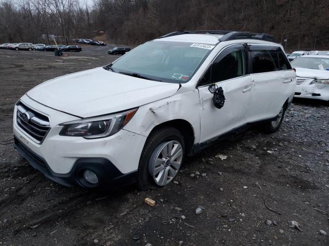 4S4BSAFC3K3276681 - 2019 SUBARU OUTBACK 2.5I PREMIUM WHITE photo 1