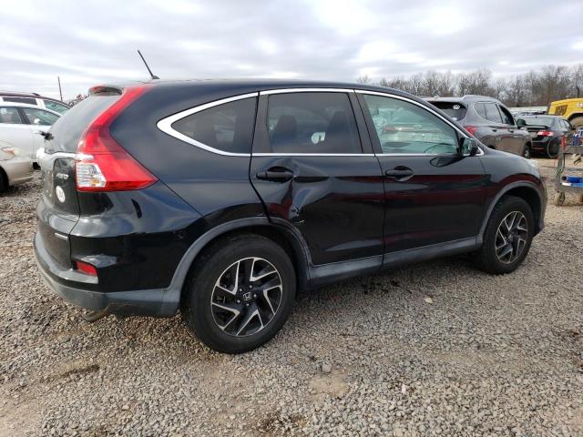 2HKRM4H45GH726556 - 2016 HONDA CR-V SE BLACK photo 3