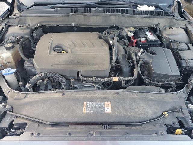 3FA6P0HD0ER172734 - 2014 FORD FUSION SE GRAY photo 11