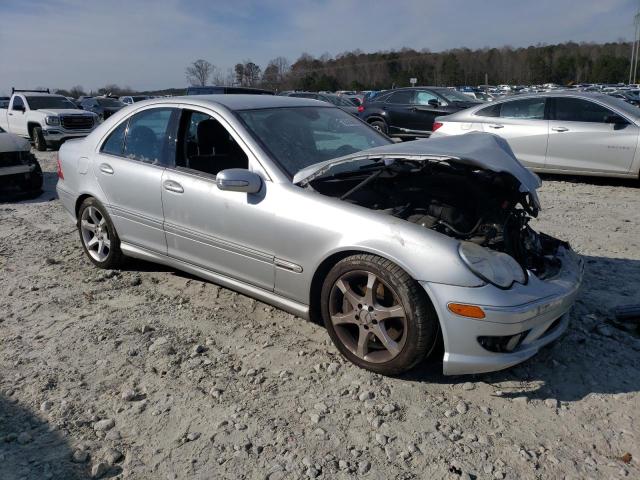 WDBRF52H77F918744 - 2007 MERCEDES-BENZ C 230 SILVER photo 4