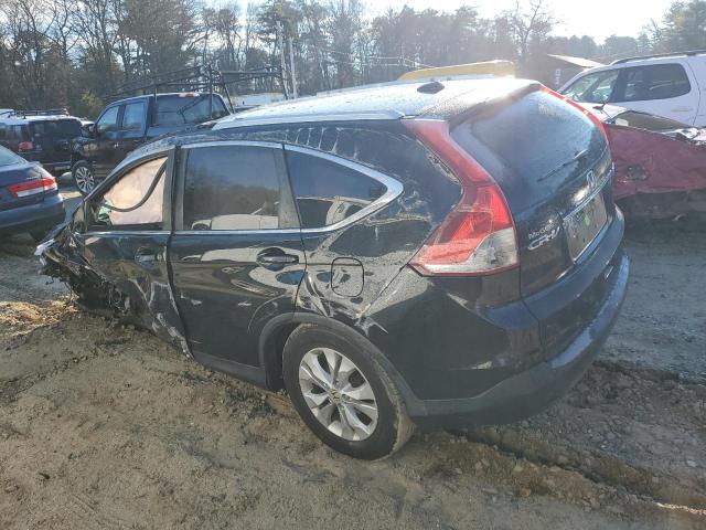 2HKRM4H71DH692363 - 2013 HONDA CR-V EXL BLACK photo 2