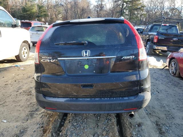 2HKRM4H71DH692363 - 2013 HONDA CR-V EXL BLACK photo 6