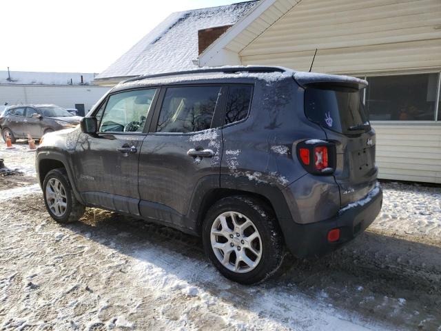 ZACCJBBB4JPH38402 - 2018 JEEP RENEGADE LATITUDE GRAY photo 2