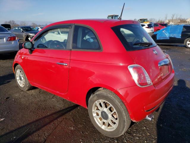 3C3CFFAR0DT511586 - 2013 FIAT 500 POP RED photo 2