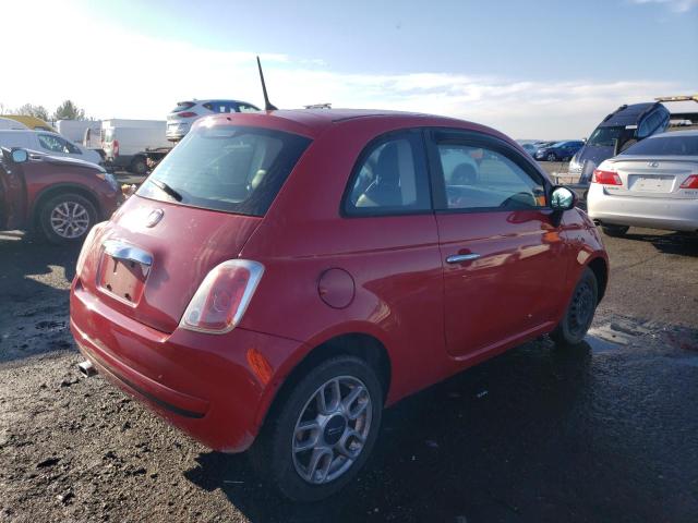 3C3CFFAR0DT511586 - 2013 FIAT 500 POP RED photo 3